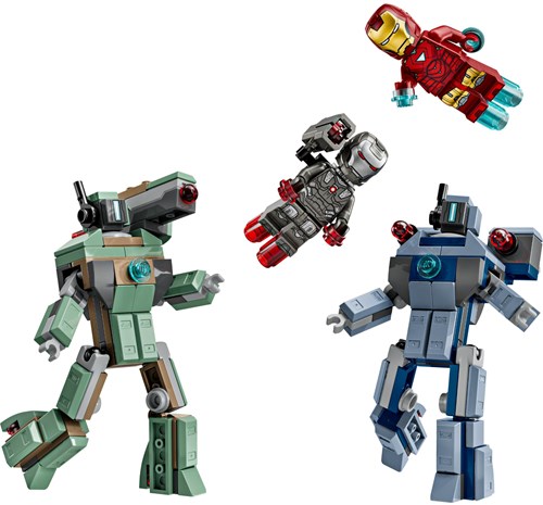 LEGO Super Heroes Iron Man und War Machine - Spielzeug Bauset Actionfiguren-2