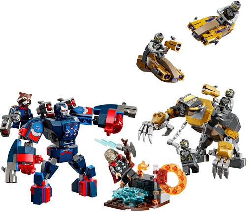 LEGO Super Heroes Bauset Avengers: Endgame Thor vs. Chitauri-2