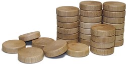 HOT Games Sjoelstenen-set 30st.wedstr.52mm.holgedr