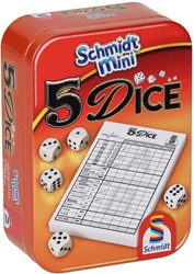 Schmidt Mini Jeu de dés - 5 Dice