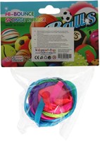 Balle rebondissante jouet avec ruban arc-en-ciel pour enfants-3