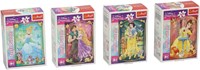 Trefl Puzzle Disney Prinzessinnen Mini Kartonpuzzle 54 Teile