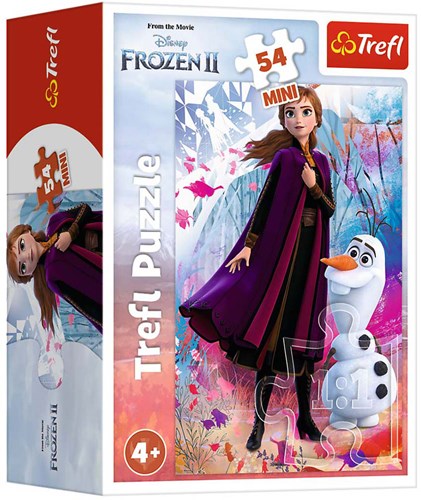 Trefl Puzzle Disney Frozen II Anna Elsa Mini 54 Teile Kinder-3