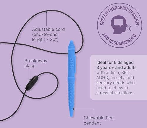 Ark Therapeutics Kaukette Stift sensorisches Spielzeug dunkelgrau XXT robust-3