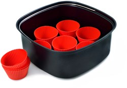 Philips Airfryer XXL set de cuisson accessoire HD9956/00 pour muffins portions familiales