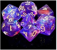Foam Brain Games set de dés Blue Enchantress pour jeux de rôle