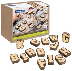 Guidecraft blocs alphabet en bois - jouet éducatif pour enfants