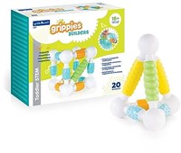Guidecraft magnetisches Konstruktionsspielzeug Grippies Builders - 20-teiliges Set