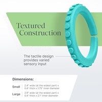 Ark Therapeutics Kauarmband sensorisches Spielzeug blau XXT extra fest-2