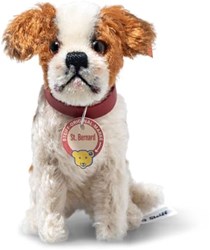 Steiff pluche St. Bernard replica 1934, multicoloured - 10 cm