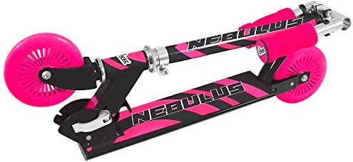 Trottinette noir - rose trottinette enfant au design tendance-3