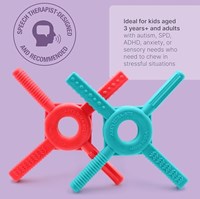 Ark Therapeutics Kauspielzeug sensorisches Fidget dunkelblau Standard-3