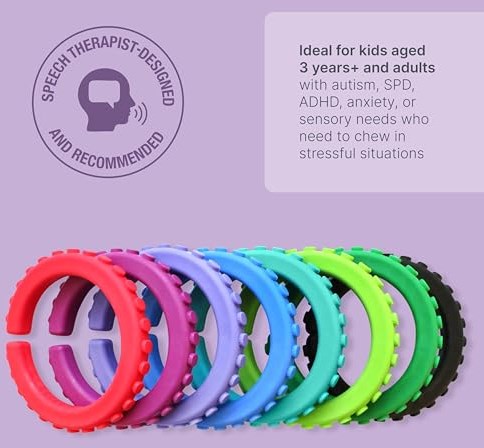 Ark Therapeutics Kauarmband sensorisches Spielzeug blau XXT extra fest-3