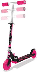 Trottinette noir - rose trottinette enfant au design tendance