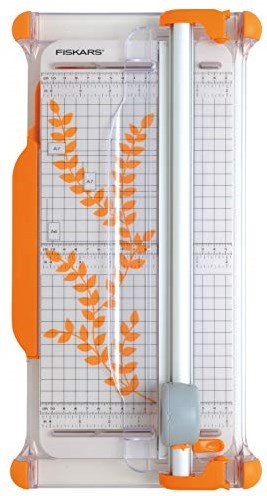 Fiskars Papierschneider A4 - Rollenschneidemesser für Basteln und Papier
