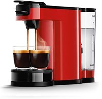 Philips machine à café Senseo Switch HD6592/84 rouge - cafetière 2-en-1 à dosettes et filtre-3