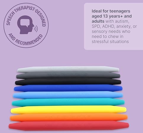 Ark Therapeutics Kauspielzeug Chewth Pick® sensorisch, 3er-Set, Blau-3
