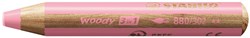 STABILO woody 3 in 1 - Multitalent Kleurpotlood - Pastel Roze