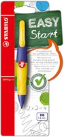 Stabilo crayon mécanique ergonomique EASYergo 1.4 droitier jaune fluo HB