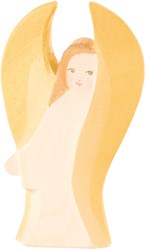 Ostheimer figurine en bois Guardian Angel blanc - ange gardien
