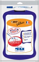 BIC ardoise blanche double face avec effaceur et marqueur - jouet éducatif
