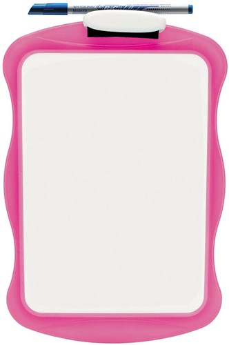 BIC ardoise blanche double face avec effaceur et marqueur - jouet éducatif-3