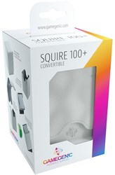 Gamegenic Deckbox Squire 100+ Weiß - Kartenaufbewahrungsbox für 100 Karten