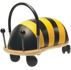 Wheelybug Rutschauto Biene Klein - Bee Lauflernfahrzeug für Kleinkinder