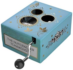 Belle Lurette boîte à musique à manivelle Noël Casse-Noisette carton 14+ cadeau