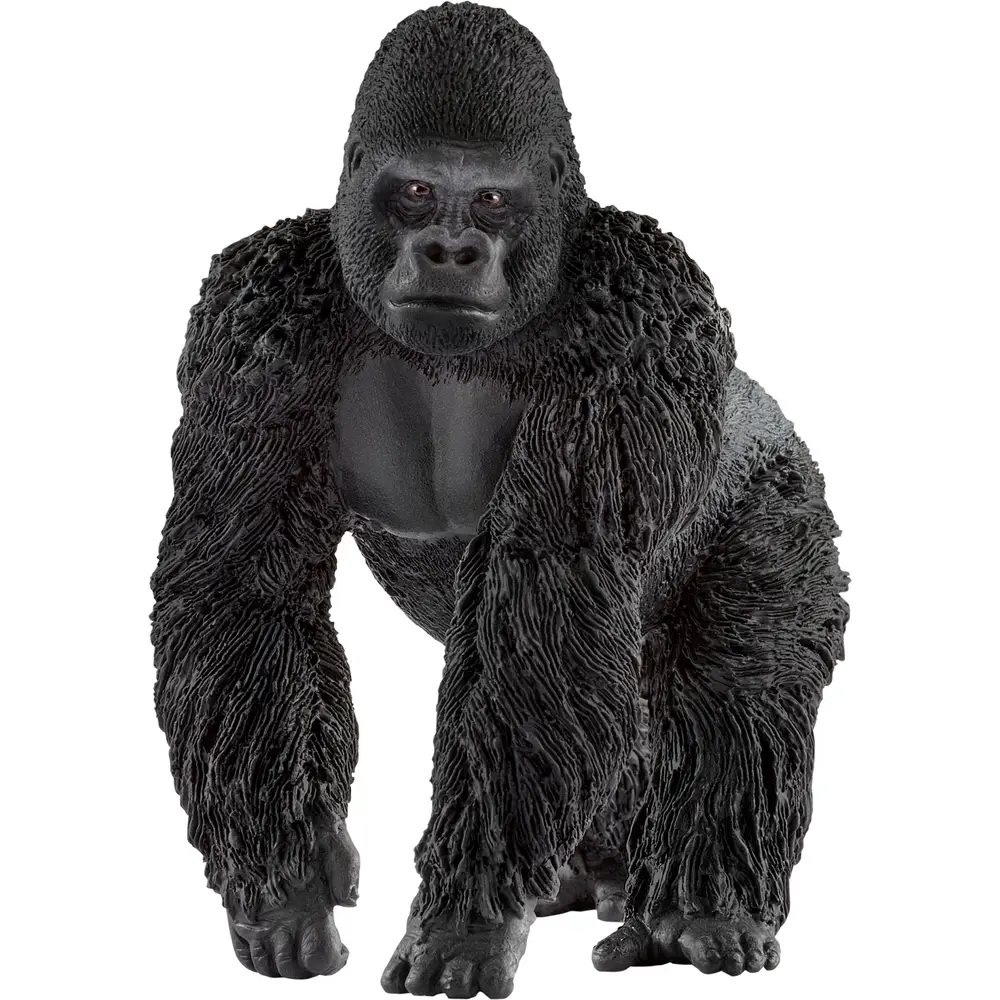Schleich Wild Life Gorilla Männchen Spielfigur Kunststoff