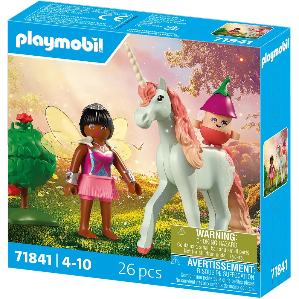 Playmobil Magisches Einhorn Sky Rose mit Fee - Fantasievolles Spielset