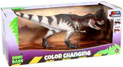 Dino Base Spielzeug T-Rex Farbwechsel Dino Figur Multicolor