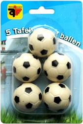 Tafelvoetbalballen 5 Stuks