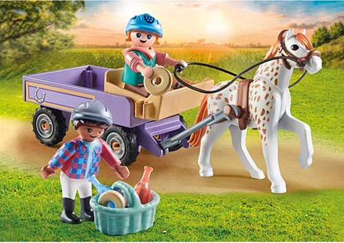 Playmobil Horses of Waterfall calèche jouet - aventure colorée-3