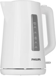 Philips bouilloire HD9318/00 blanche - 1,7 L, ébullition rapide, témoin lumineux