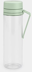 Brabantia Trinkflasche mit Fruchtfilter 0,5L Jade Green - wiederverwendbar