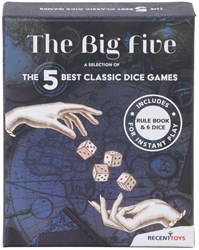 Recent Toys Würfelspiele klassisches Familienspiel blau Gesellschaftsspiel