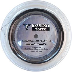 Schildkröt cordage badminton Galaxy Black bobine 200m pour raquettes