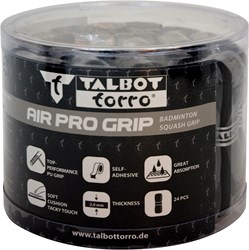 Schildkröt grip de badminton Air Pro Grip boîte 24 pièces surgrip