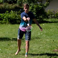 Schildkröt set de badminton 4-Attacker Plus ensemble complet jardin-2