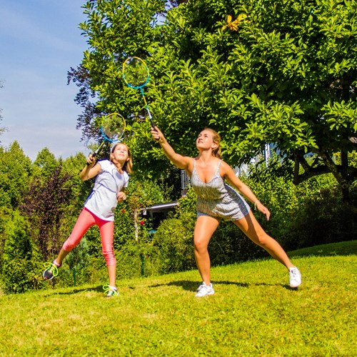 Schildkröt set de badminton famille avec filet réglable et raquettes-3