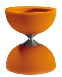 Eureka Gummi Diabolo 105 Spielzeug orange - Acrobat Jonglieren