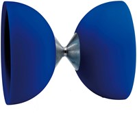 Eureka jouet diabolo - caoutchouc bleu - acrobatie jonglage-2