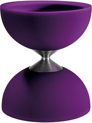 Eureka Diabolo Spielzeug - Gummi lila Acrobat 105 - Jongliertricks