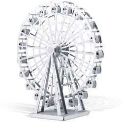 Fascinations Metal Earth MMS044 - 502630, Ferris Wheel, Konstruktionsspielzeug, 2 Metallplatinen, ab 14 Jahren
