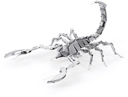Fascinations - Metal Earth Insekten, lasergeschnittener 3D-Konstruktionsbausatz, ab 14 Jahren (Scorpion)
