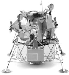 Fascinations Metal Earth MMS078 - 502514, Apollo Lunar Module, Konstruktionsspielzeug, 2 Metallplatinen, ab 14 Jahren