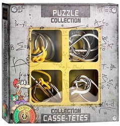 Metalen Breinpuzzels Expert, 4st.