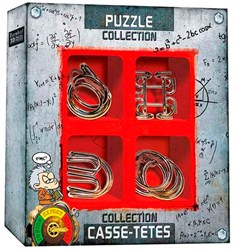 Metalen Breinpuzzels Extreme, 4st.