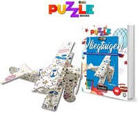 Eureka Livre de Puzzle 3D Avions livre de coloriage et jouet puzzle 3D-2